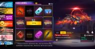 Make spins using diamonds to get one item at random (Image via Garena)